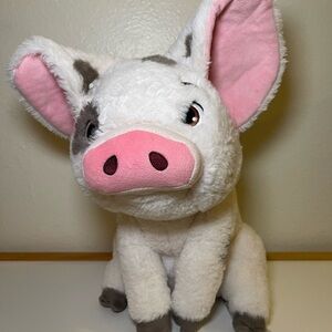 Disney Parks Pua the Pig Soft Plush Moana Stuffed Animal 12" Sitting Soft Toy